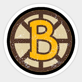 Vintage Boston Bruins Sticker